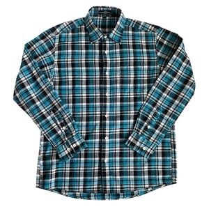 Alexander McQueen MCQ Button Down Shirt Men’s Large Plaid